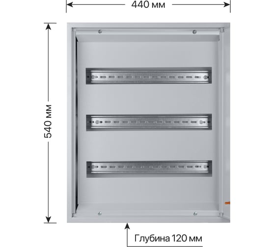 Распределительный навесной щит ЩРН-54 TDM ELECTRIC SQ0905-0017
