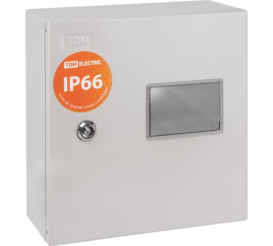 Учетно-распределительный щит ЩУ-1ф/1-0-3 IP66 TDM ELECTRIC SQ0905-0093
