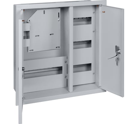 Встраиваемый распределительный учетный щит ЩУРВ-3/30 2-х дверный 550х500х165 TDM ELECTRIC SQ0905-0031