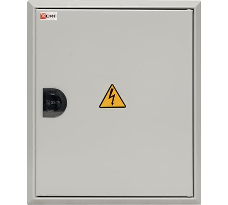 Распределительный навесной щит EKF ЩРН-24 пласт.замок (350х300х120) IP31 PROxima mb21-24n