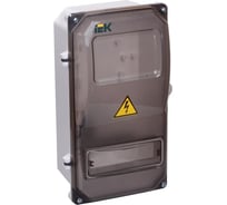 Учетно-распределительный навесной щит IEK ЩУРн-П 3/8 пластиковый IP55 2051271