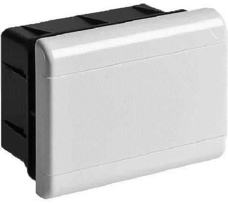 Щиток скрытой проводки Рувинил Тусо на 5 модулей с дверцей 160x132x90 мм непрозрачная дверца 68126Б