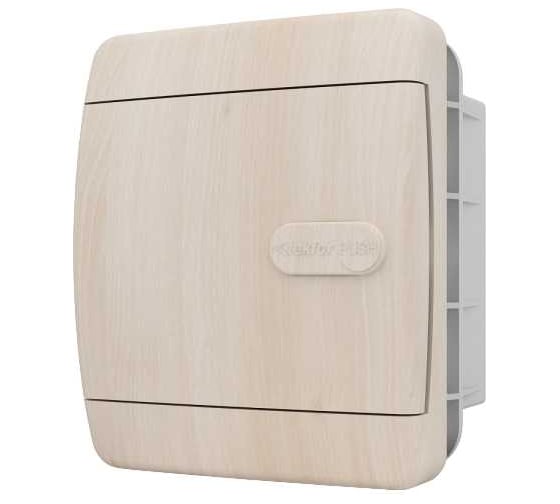 Встраиваемый щит TEKFOR CVD 40-04-1 DB-M-2D 4 модуля, IP41, дуб беленый, матовый с нанесением в 2D 01-05-027