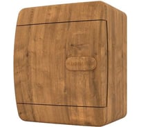 Навесной щит TEKFOR CND 40-04-1 OR-M-2D 4 модуля IP41, орех матовый с нанесением в 2D 01-04-023