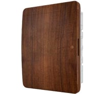 Встраиваемый щит Tekfor BVD 40-24-1 MG-M-2D 24 модуля, IP41, Махагон матовый с нанесением в 2D 01-02-116