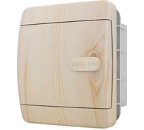 Встраиваемый щит Tekfor CVD 40-04-1 SO-M-2D 4 модуля, IP41, Сосна обыкновенная матовый с нанесением в 2D 01-05-028