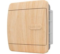 Встраиваемый щит Tekfor CVD 40-04-1 OL-M-2D 4 модуля, IP41, Ольха матовый с нанесением в 2D 01-05-025