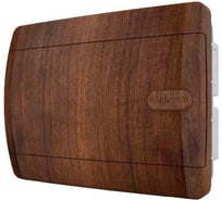 Встраиваемый щит Tekfor CVD 40-08-1 MG-M-2D 8 модулей, IP41, Махагон матовый с нанесением в 2D 01-05-042