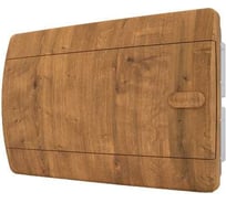 Встраиваемый щит Tekfor CVD 40-12-1 OR-M-2D 12 модулей, IP41, Орех матовый с нанесением в 2D 01-05-053