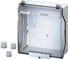 Пустой бокс HENSEL 253x217x115 IP55/IP65 пластиковый прозрачная пломбируемая дверь серый 3300141 1