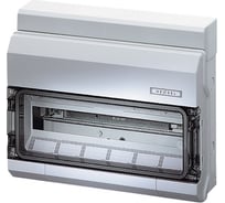 Распределительный навесной щит HENSEL ЩРн-П-18 IP54 пластиковый с клеммой PE-N 6100225
