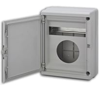 Корпус Рувинил ЩК открытой проводки на 12 модулей с дверцей 370x275x135 мм 69031