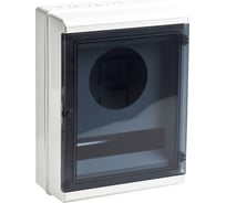 Корпус Рувинил ЩК открытой проводки на 12 модулей с дверцей 370x275x135 мм 69031П