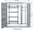 Корпус этажного щита TDM 8 кв. модификация 3, 1010x950x160 мм SQ0905-1348 3