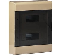 Щиток открытой проводки Рувинил Тусо на 24 модуля с дверцей 370x302x95 мм бежевый 68324БЖ