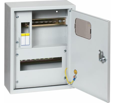 Учетно-распределительный навесной щит EKF ЩУРн 1/12 с окном IP31 360х280х110 mb23-1/12e