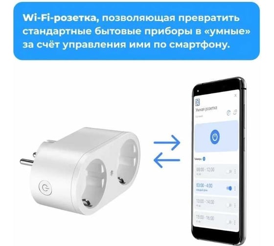 Внешняя розетка SLS OUT-04 WiFi wh SLS-OUT-04WHKIT3