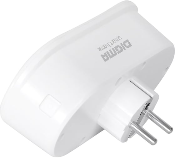 Умная розетка DIGMA DiPlug 400 EU Wi-Fi белый (TY1932) 1408329