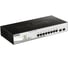 Управляемый l2 коммутатор d-link с 8 портами 10/100/1000base-t и 2 портами 1000base-x sfp 8 портов poe 802.3af/at, poe бюджет 65 вт DGS-1210-10P/FL1A 1
