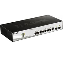 Управляемый l2 коммутатор d-link с 8 портами 10/100/1000base-t и 2 портами 1000base-x sfp DGS-1210-10/FL1A
