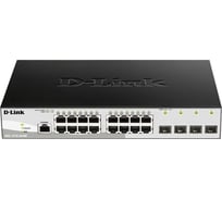 Управляемый коммутатор 2 уровня с 16 портами и 4 портами d-link DGS-1210-20/ME/B1A