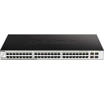 Управляемый коммутатор 2 уровня с 48 портами и 4 портами d-link DGS-1210-52/ME/B1A