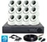 Комплект видеонаблюдения PS-link ahd 2мп kit-a212hd 12 камер для помещения 3937 1