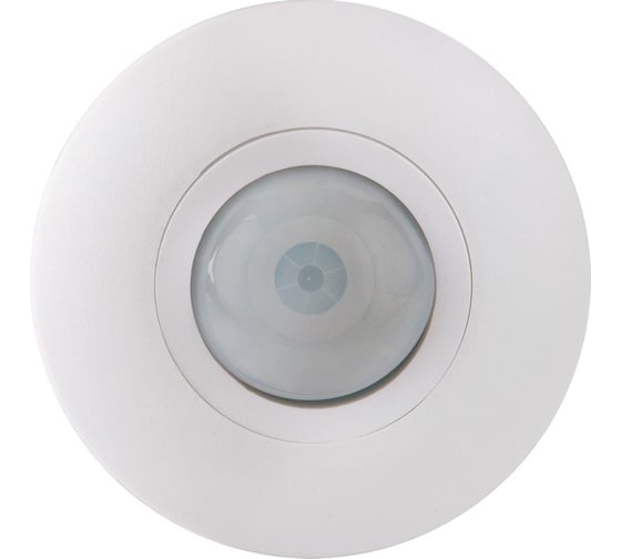 Датчик движения General Lighting Systems GMS5-C-6-7-W, потолочный, 6 м, 1200Вт, 7 мин, белый, 1/100 475804