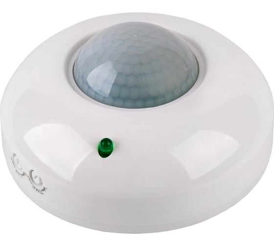 Датчик движения General Lighting Systems GMS4-C-8-7-W, потолочный, 8 м, 1200Вт, 7 мин, белый, 1/50 475803