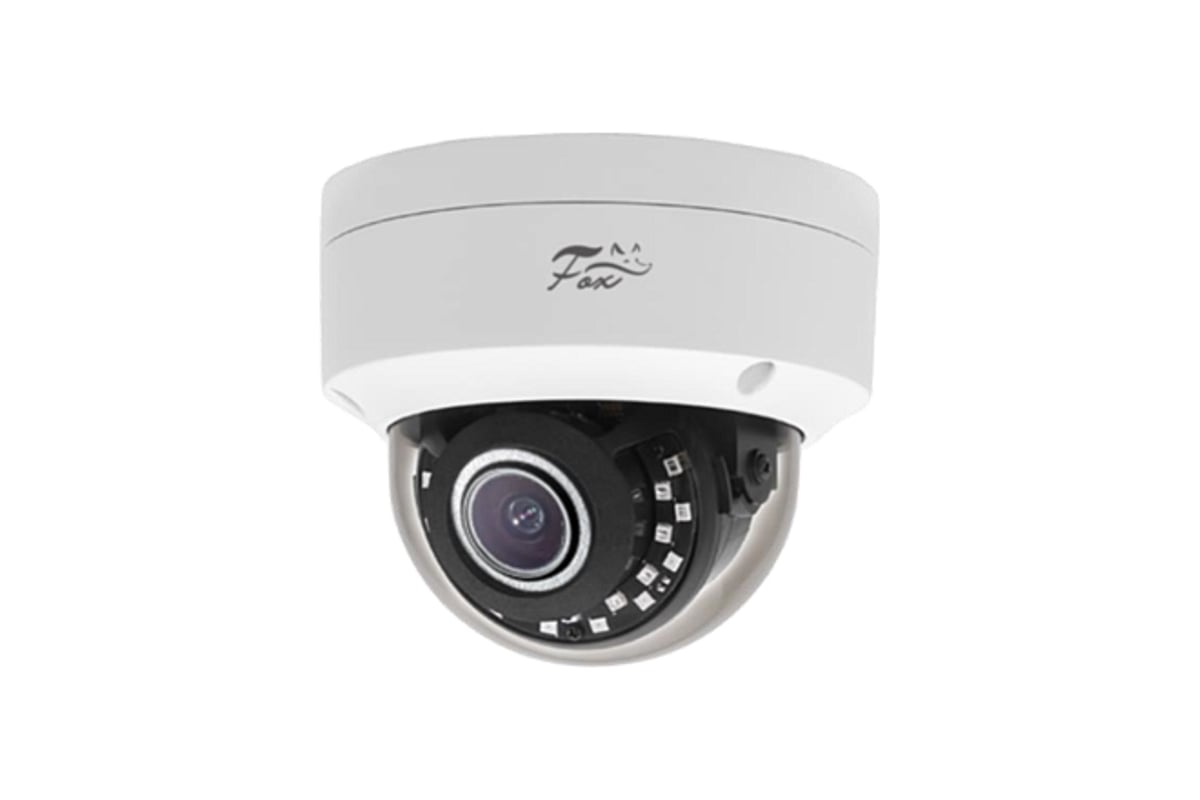 Купольная ip камера с микрофоном и моторизированным объективом FOX 4мп ...