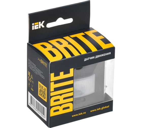 Датчик движения IEK Brite дс10-1-брг граф. BR-MS10-N-150-05-K53