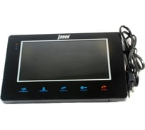 Цветной монитор видеодомофона без трубки hands-free J2000 DF-ВИКТОРИЯ черный CC000002481