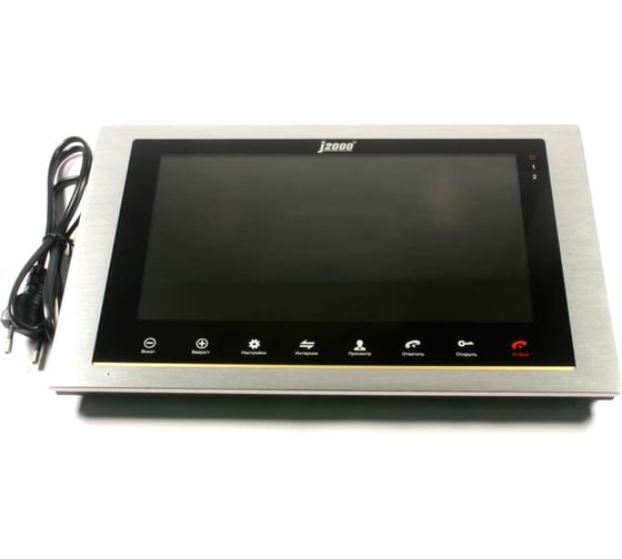 Цветной монитор видеодомофона без трубки hands-free J2000 DF-АНАСТАСИЯ серебро CC000001700