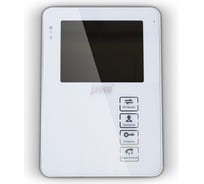 Цветной монитор видеодомофона без трубки hands-free J2000 DF-ДИАНА белый CC000001702
