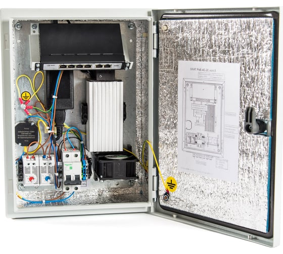 Коммутатор Бастион skat poe-4e-2e исп.5 2035