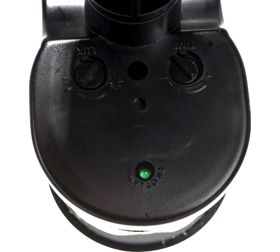 Датчик движения LLT ДД-018-B 1200Вт 220 гр. 12м, IP44 черный 4690612001906