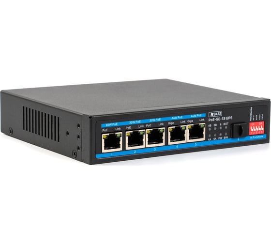 Коммутатор SKAT POE-5E-1S UPS 4086