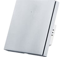 Однокнопочный умный выключатель Zigbee Roximo платиновый, SZBTN01-1P