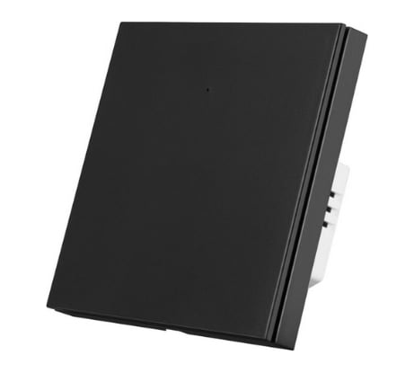 Однокнопочный умный выключатель Zigbee Roximo черный, SZBTN01-1B