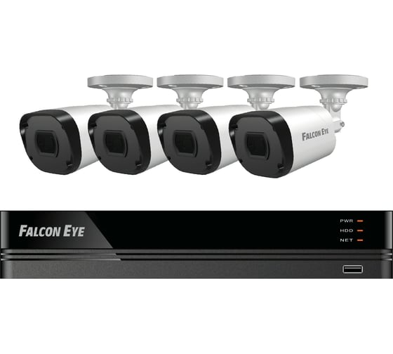  видеонаблюдения Falcon Eye FE-104MHD KIT ДАЧА SMART 00 .