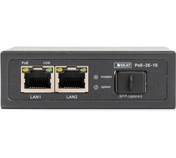 Коммутатор Бастион skat poe-2e-1s 4083