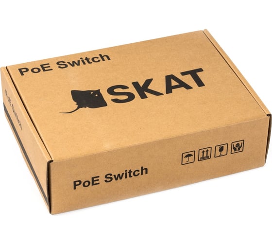 Коммутатор Бастион skat poe-4e-1g-1s 4084