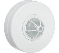 Датчик движения IEK ДД 024, 1100Вт, угол обзора 360град., 6м, IP33, белый, LDD11-024-1100-001