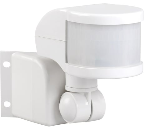 Детектор движения IEK ДД 018 1100Вт, угол обз. 270град.,. 2 полюс. дальн. 12м, IP44, бел. ИЭК LDD10-018B-1100-001