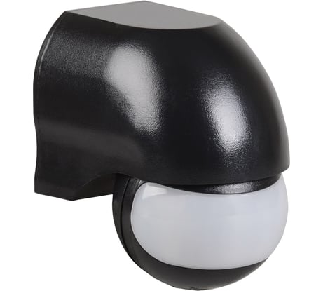 Детектор движения IEK ДД 010 1100Вт, угол обз. 180град. дальн. 10м, IP44, черн. LDD10-010-1100-002