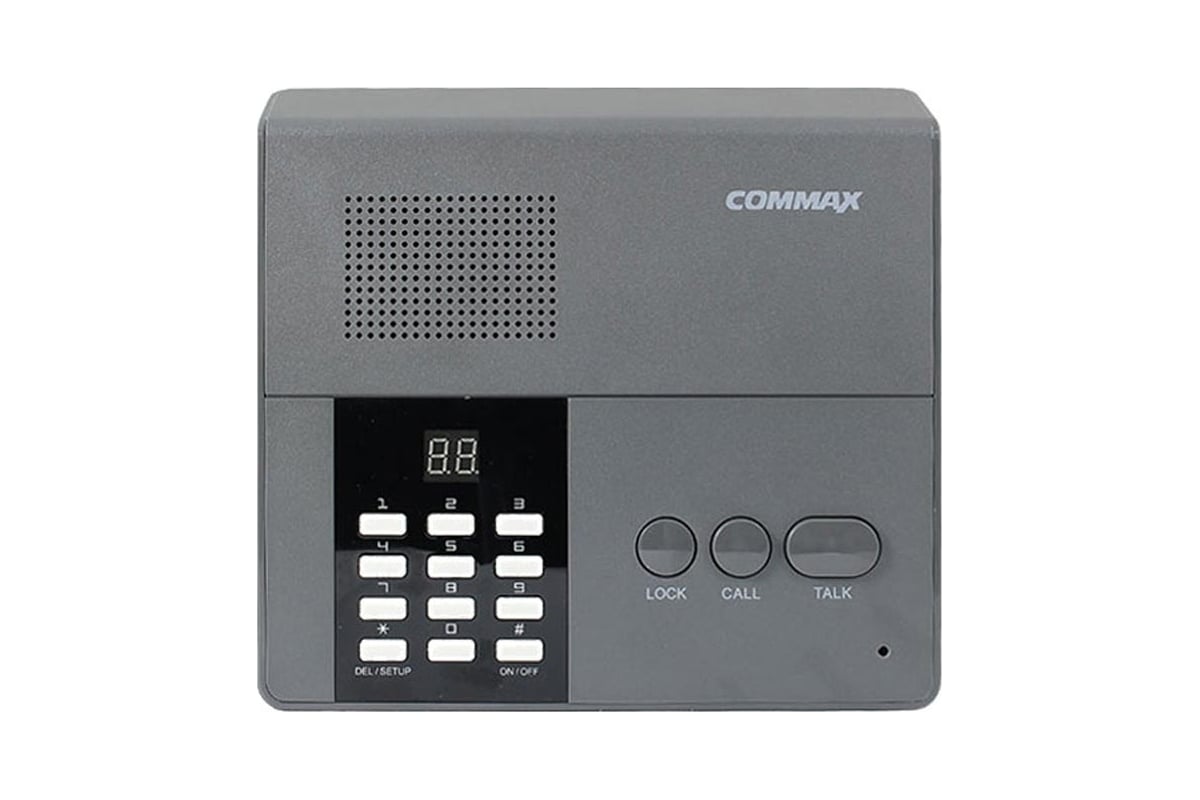 Центральный пульт громкой связи COMMAX CM-810M - выгодная цена, отзывы,  характеристики, фото - купить в Москве и РФ