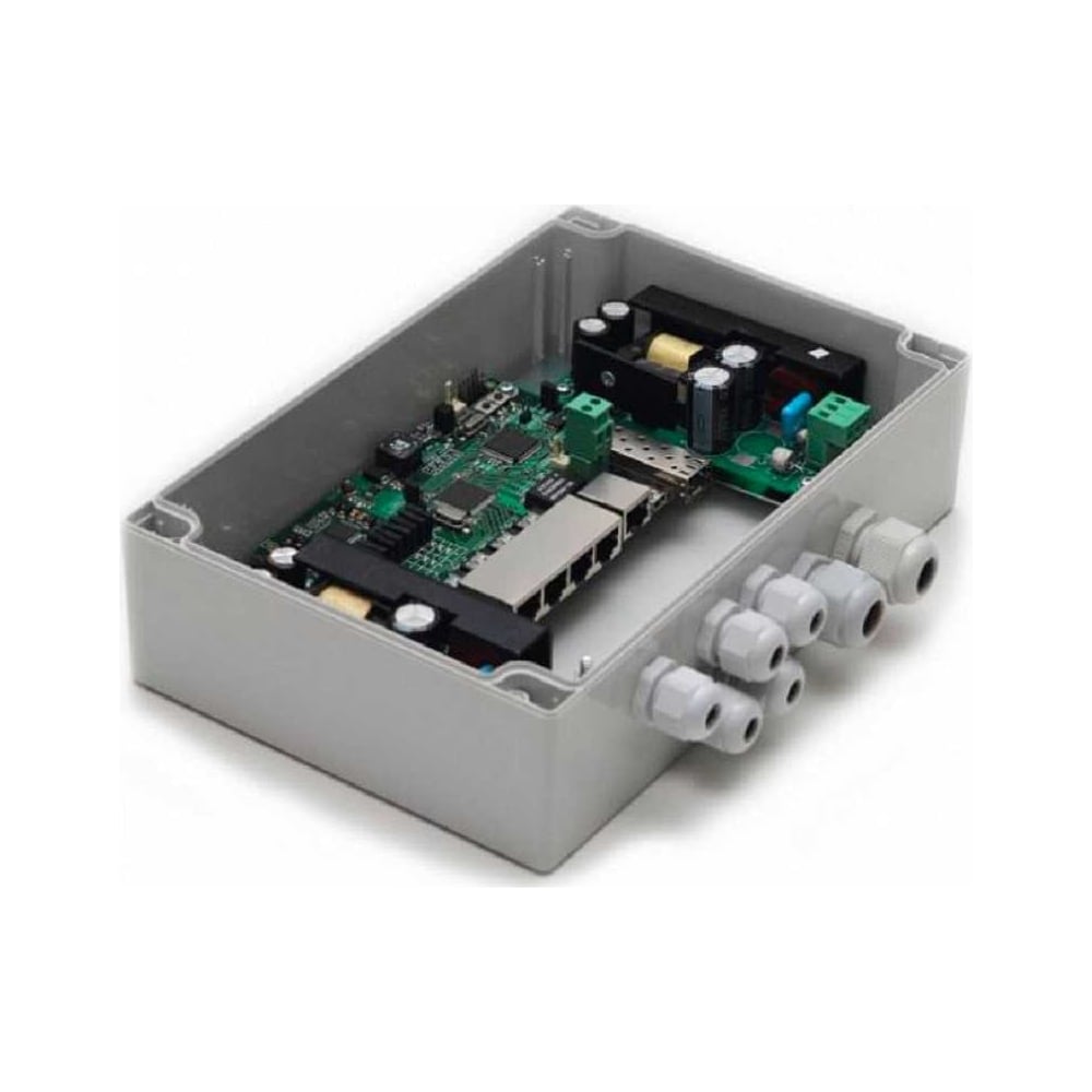 Коммутатор TFortis PSW-2G4F АН5018505 - выгодная цена, отзывы ...