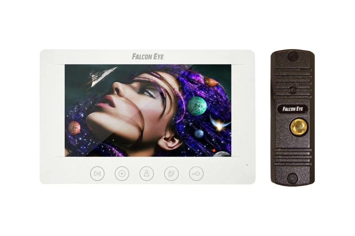 Комплект домофона Falcon Eye KIT- Cosmo - выгодная цена, отзывы,  характеристики, фото - купить в Москве и РФ