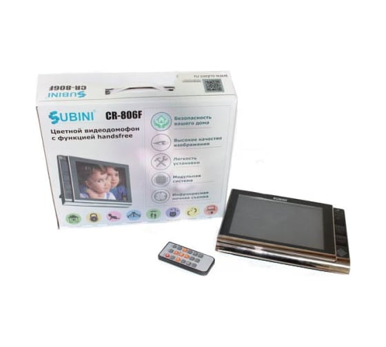 Цветной видеодомофон Subini CR-806F