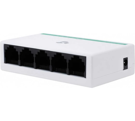 Неуправляемый Ethernet коммутатор SNR 5x10/100BaseT. Блок питания in: 100~240VAC 50Hz, out: 5VDC 0,5A SNR-S1000-5T